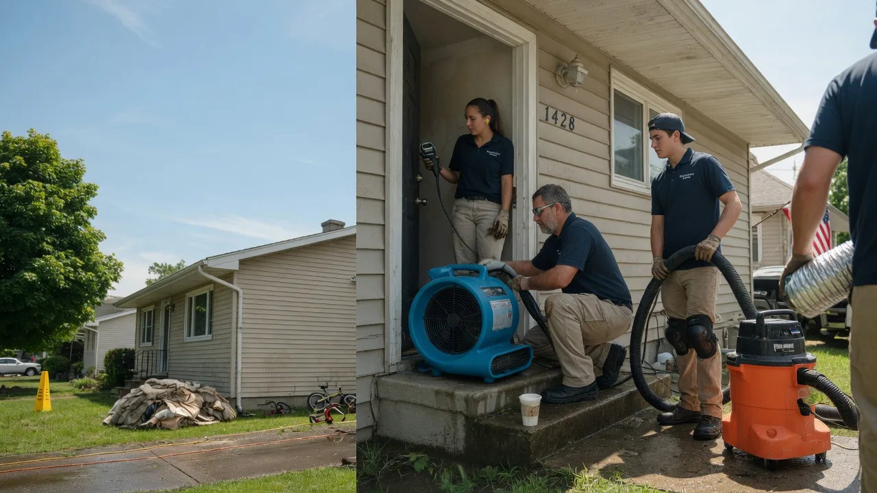 Water Damage Restoration in New Lenox, IL near me